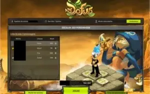 Conta Dofus - Servidor Spiritia