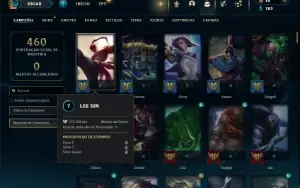 Esmeralda 4 com 150 Champs e 132 Skins + 5 Vitoriosas