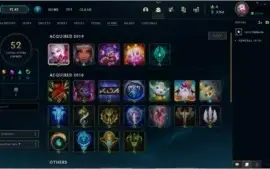 CONTA LEAGUE OF LEGENDS BOA PARA SMURFAR