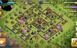 CLASH OF CLANS VILA CV10 BARATA