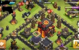 CLASH OF CLANS VILA CV10 BARATA