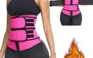 Cinta Modeladora de Compressão Abdominal Zíper