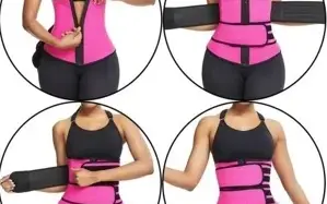 Cinta Modeladora de Compressão Abdominal Zíper