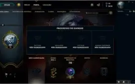 Conta Level 30 Unranked