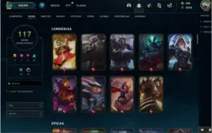 Vendo Conta League of Legends Main Top Line