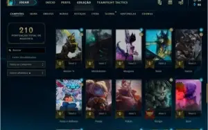 Conta Platina 4 - 63 champs - 36 skins
