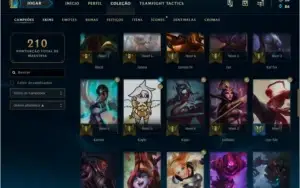 Conta Platina 4 - 63 champs - 36 skins