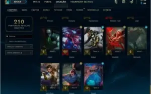 Conta Platina 4 - 63 champs - 36 skins