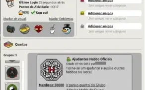 ACC HABBO - 2008 - +3000C em mobis+raros
