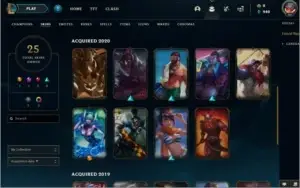 V > Atual GOLD4 MD5 com 25skins e 56champs(Plat4 na passada)