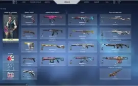 Vendo Conta de Valorant com 3.3k de skin por 1.5k
