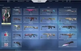 Vendo Conta de Valorant com 3.3k de skin por 1.5k