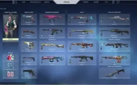 Vendo Conta de Valorant com 3.3k de skin por 1.5k