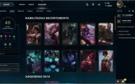 conta de lol platina