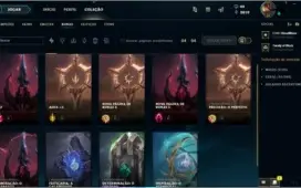 conta de lol platina