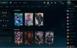 Conta de league of legends platina 1