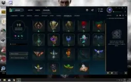 Conta de League of Legends com 111 Skins (Ouro IV)