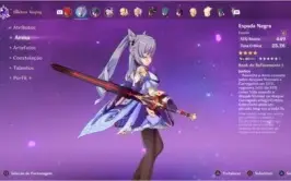 Conta Genshin Impact Com Diluc + Keqing + Qiqi e diversos...