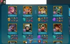 Conta Lords Mobile T4 531m poder 6m de Tropas (Migra 1090)