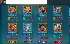 Conta Lords Mobile T4 531m poder 6m de Tropas (Migra 1090)