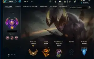 Conta Desde Season 2 - Nv 472 - 246 Skins (Sivir Pax Neo )