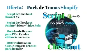Pack de Temas Shopify + Brindes