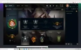 Conta Lol lvl 320 P1 Flex