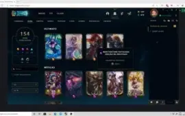 Conta Lol lvl 320 P1 Flex