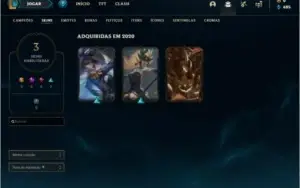 CONTA GOLD 3 SMURF [PROMOÇÃO]