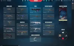Conta valorant full acesso com varias skins
