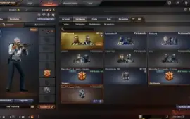 Conta Major  NV 8 com Ak Cyborg com mns boas conta boa