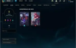 🔥 CONTA ACC LEAGUE OF LEGENDS PLAT 2 C/ 73% WR