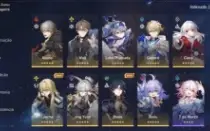 Conta Honkai Star Rail 8 personagens 5*, e 7 cones 5*