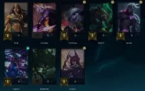 Conta Lol Mestre smurf dropada dos 400 pontos