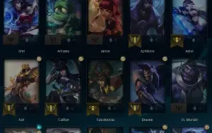 Conta Lol Mestre smurf dropada dos 400 pontos