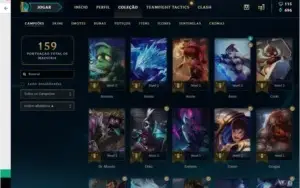 CONTA LOL LVL 60 41 CHAMPS