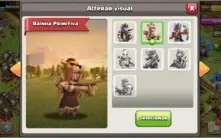 CV11 SEMI FULL CLASH OF CLANS COC TH11 BEM UPADA 7 SKINS