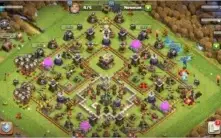 CV11 SEMI FULL CLASH OF CLANS COC TH11 BEM UPADA 7 SKINS