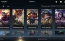 conta de wr com 23 skins plat4