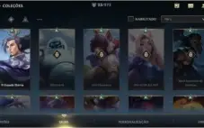 conta de wr com 23 skins plat4