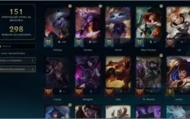 CONTA NÍVEL 134, 24 SKINS, PRATA 2