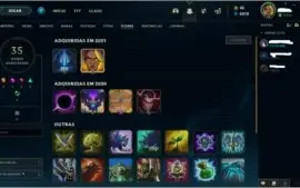 CONTA LOL DIAMANTE 2 SMURF