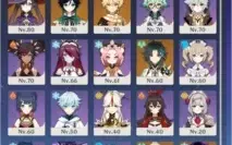 Conta Genshin Impact AR51 Varios Cinco Estrelas