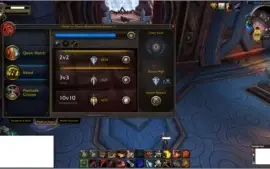 Conta Wow 1800+ Rating - 221 Ilvl - Warrior e Shaman
