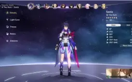 Honkai Star Rail: TL 62- Seele + Gepard + Tingyun  (LV 80) 