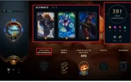 [10% OFF] CONTA LOL | Unranked| (381 Skins)