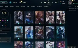 Vendo conta League of legends Platina!!