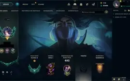 Vendo conta League of legends Platina!!