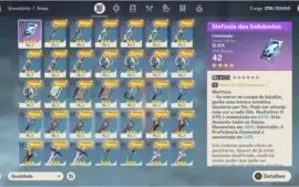 AR7 - klee, noele, xingqiu, livro 4 estrelas*