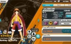 One Piece Bounty Rush Conta Top Shanks Red Yamato Akainu +RD